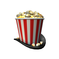 roblox promo codes 2019 march popcorn hat Showtime Bloxy Popcorn Hat Roblox Wikia Fandom