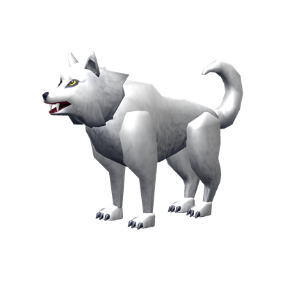 Snow Wolf Companion Roblox Wikia Fandom Powered By Wikia - wolf games on roblox robuxycomm
