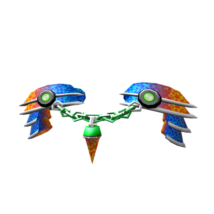 Omega Rainbow Pauldrons Roblox Wikia Fandom - omega rainbow wings roblox