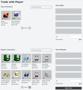 How To Trade In Roblox On Mobile 2020