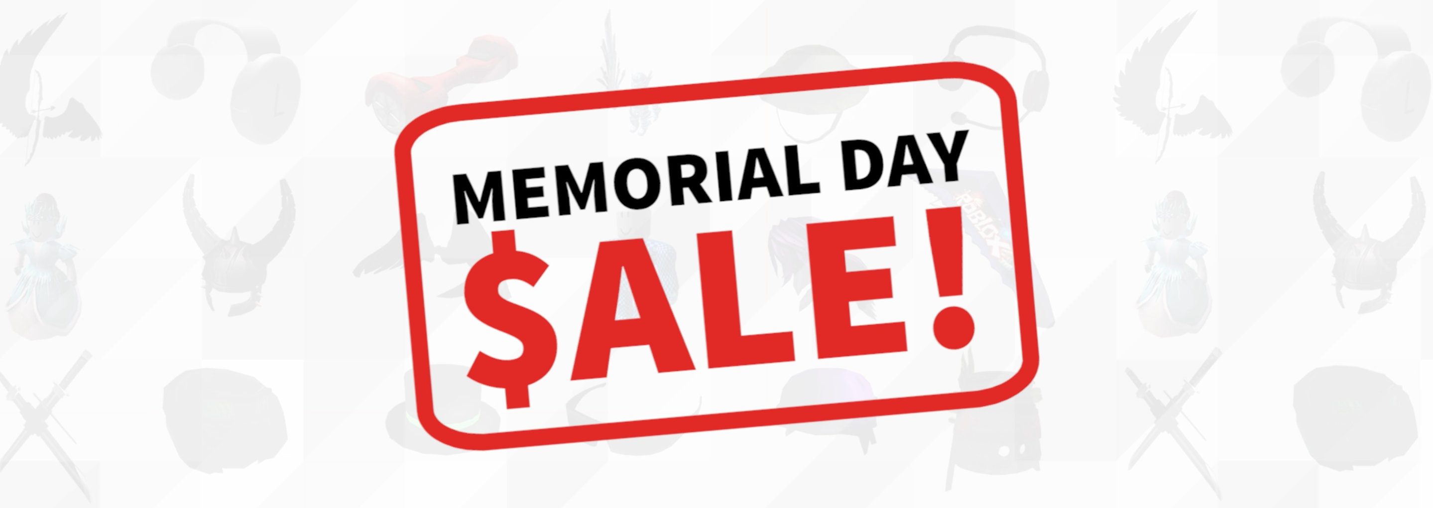 Roblox Memorial Day Sale 2019