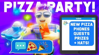 Roblox Pizza Party Rewards