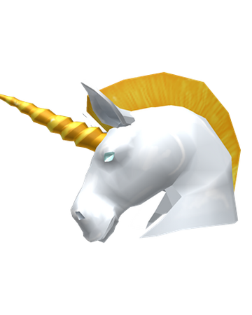 White Unicorn Helm Roblox Wikia Fandom
