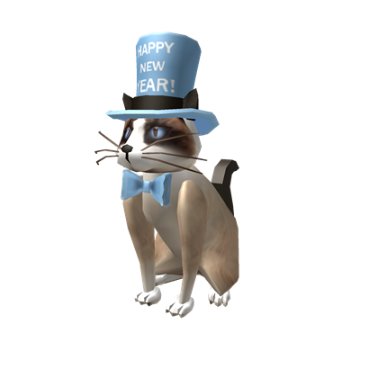 New Years Kitty Roblox Wikia Fandom Powered By Wikia - roblox new years hat