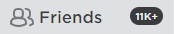Friend requests notification