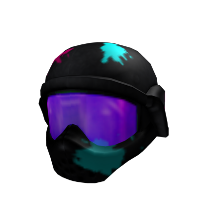 Paint Paintball Mask Roblox - roblox red paintball mask