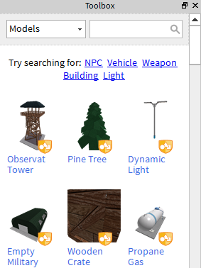 Roblox Marketplace Toolbox