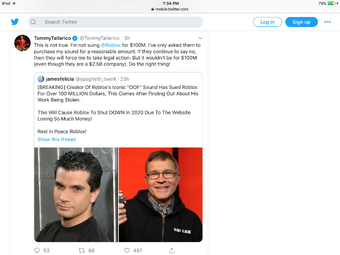 User Blog Orenreef Roblox Might Be Sued Roblox Wikia Fandom