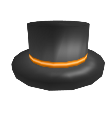Orange Banded Top Hat Roblox Wikia Fandom