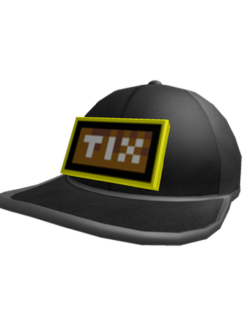 Tix Baseball Cap Roblox Wikia Fandom - the last remaining hat using the currency of tix roblox wikia