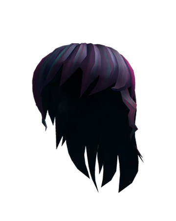 Long Black Anime Hair Roblox