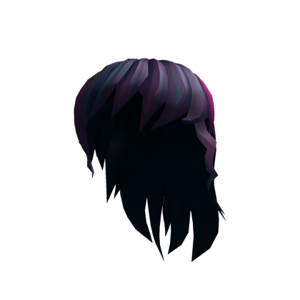 Black And Purple Hair Roblox