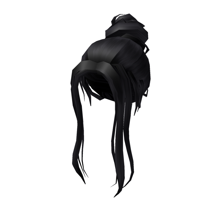 Free Roblox Hair Black Buns - mis raquel i3lack roblox