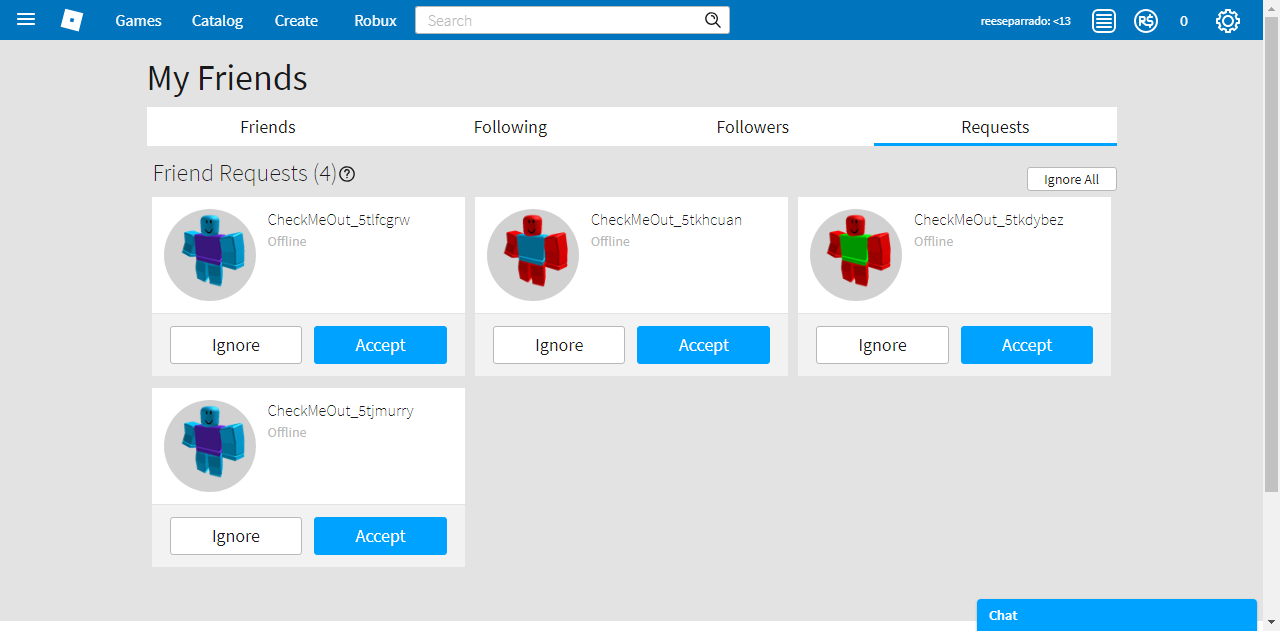 User Blogreeseparradoattacked By Roblox Bot Accounts - 