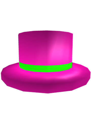 Neon Pink Top Hat Roblox Wikia Fandom - cheap roblox top hats