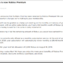 2200 Robux Roblox Premium