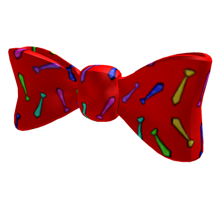 Red bow tie roblox
