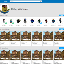 Roblox Homepage Roblox Wikia Fandom