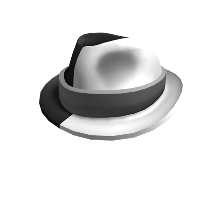 Roblox Black And White Hat