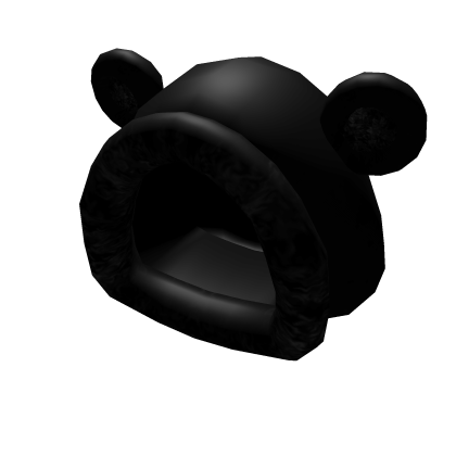 Fuzzy Black Bear Hood (ᵔᴥᵔ) | Roblox Wikia | Fandom