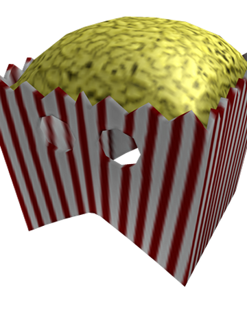 Roblox Popcorn Hat Promo Code The Masked Popcorn Enthusiast Roblox Wikia Fandom