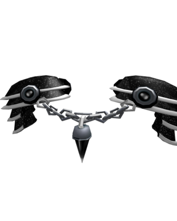 Black Iron Pauldrons Roblox Wikia Fandom