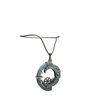 Silver Roblox Necklace Png