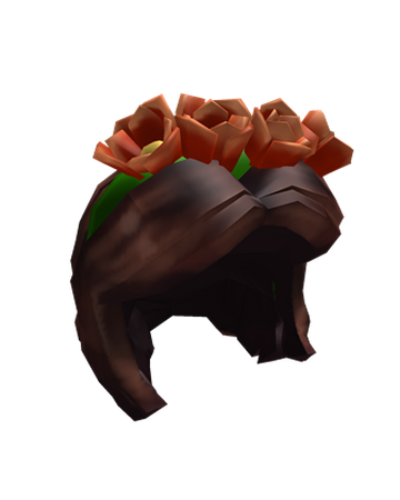 roblox code for beautiful brown hair Crown Of Tulips With Brown Hair Roblox Wikia Fandom