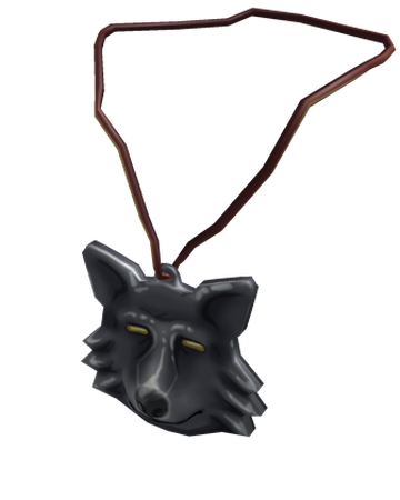 Wolf Amulet Roblox Wikia Fandom - cat necklace roblox