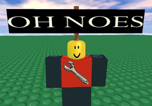 Roblox Oh Noes Hat