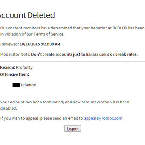 Ban Roblox Wikia Fandom - sticker roblox watch out for riblox dont break the cartoon hd