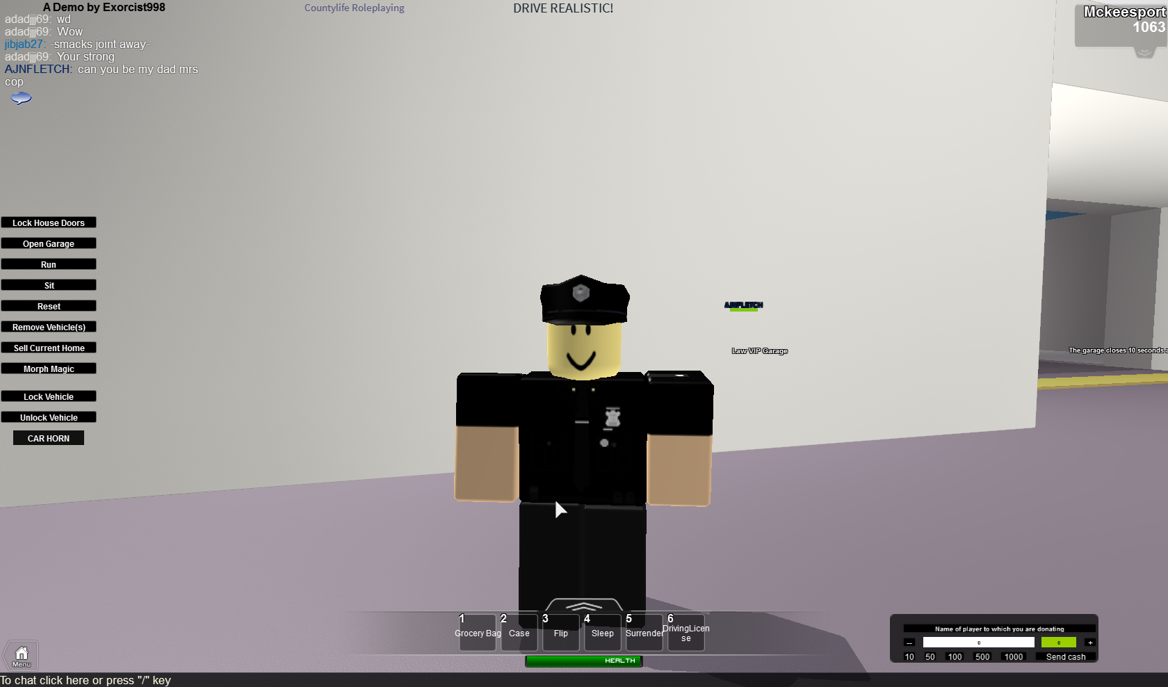 Roblox Police uniform