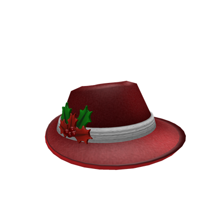 catalog christmas fedora roblox wikia fandom powered by wikia christmas fedora
