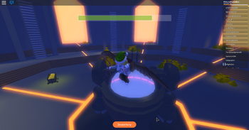 Mech-Scrooge Battle