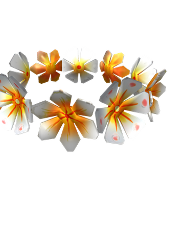 Orange And White Lei Roblox Wikia Fandom