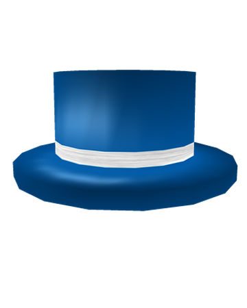 Blue Top Hat With White Band Roblox Wikia Fandom