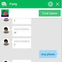Website Party Roblox Wikia Fandom