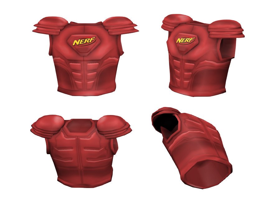 Nerf Chest Armor Roblox