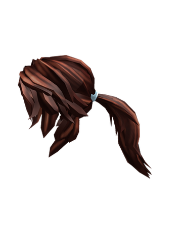 roblox wikia free roblox hair girl Brunette Action Ponytail Roblox Wikia Fandom