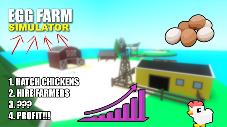 get gold eggs in egg farm simulator