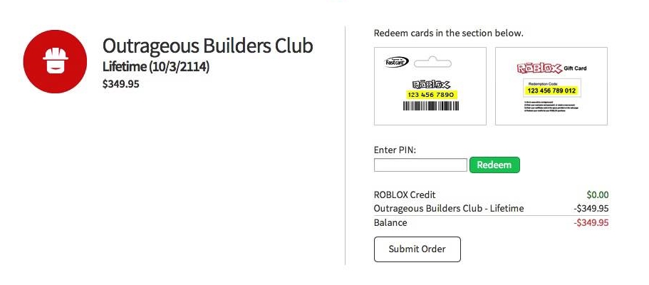 Criticism Of Robloxwebsite Features Roblox Wikia Fandom - roblox redeem credit pin