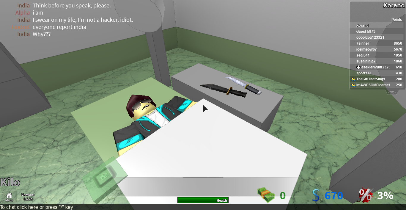 Roblox Mad Murderer Knife Script