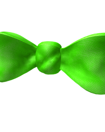 Neon Green Bow Tie Roblox Wikia Fandom - avatar green bow roblox free roblox hair