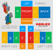 roblox pants template wikia