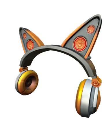 roblox orange headphones Fox Ear Headphones Roblox Wikia Fandom