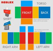 roblox shirt template wikia