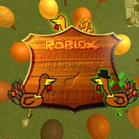 Roblox Thanksgiving Turkey Hunt 2009 Roblox Wikia Fandom