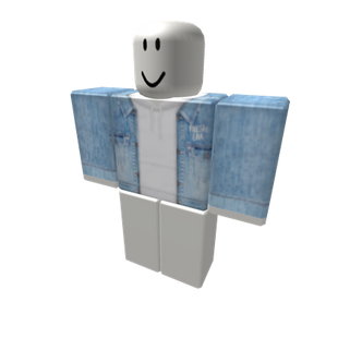 Catalog Denim Jacket With White Hoodie Roblox Wikia Fandom - denim jacket with white hoodie free
