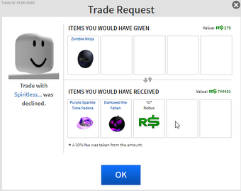 Linkmon99 Trading In Roblox