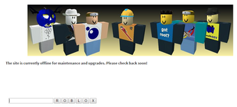 Maintenance Roblox Wikia Fandom - fake maintenance message evidence roblox